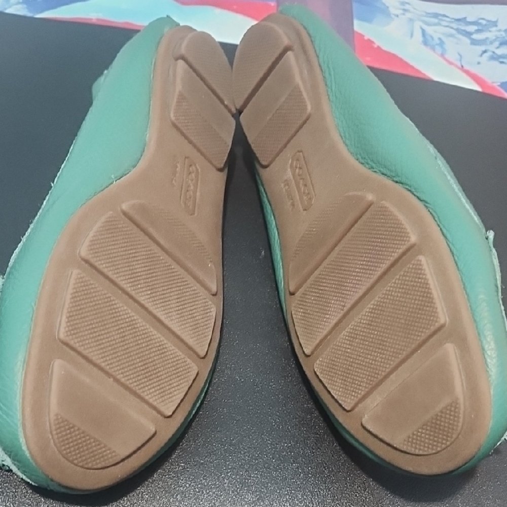 COACH Horsebit Leather Slip-On Loafers Women's Sz 8B - Picture 3 of 4